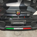 500 Abarth bumper grille insert cover