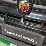 500 Abarth bumper grille insert cover