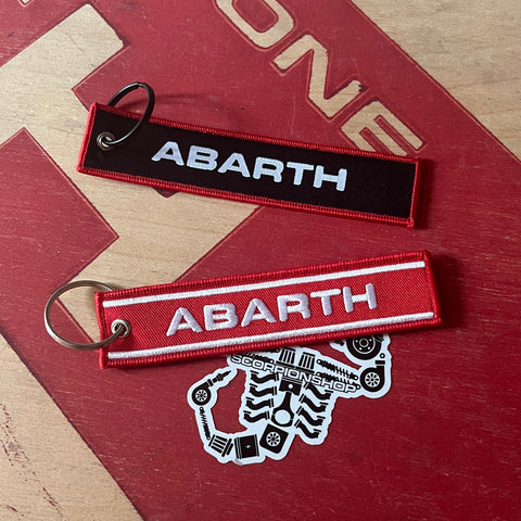 Abarth official rbr key ring