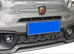 Abarth written on bumper grille