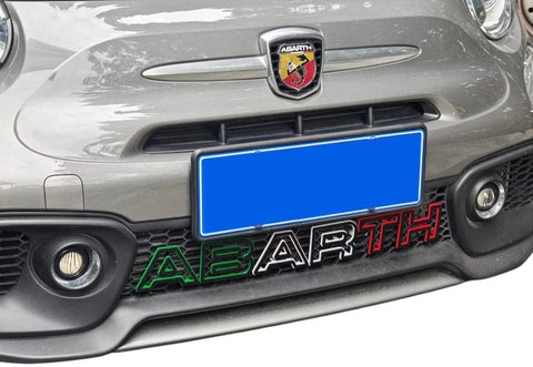 Scritta Abarth griglia paraurti