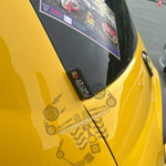 Etichetta lavaggio auto