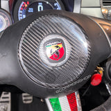 Cover carbonio tappo airbag volante Fiat-Abarth 500