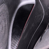 Resin Carbon Fiber Rear Armrest Cover