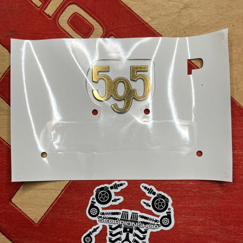 badge 595/695 originale
