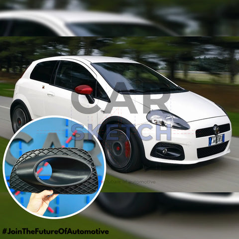Fiat/Abarth Grande Punto 07'-10' Front Grilles