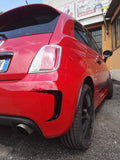 500 Abarth bumper grille sticker