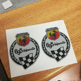 Resin-coated "badge" limited series Abarth