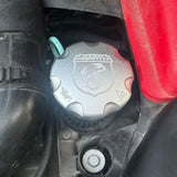 Aluminum cap oil water engine 500 Abarth