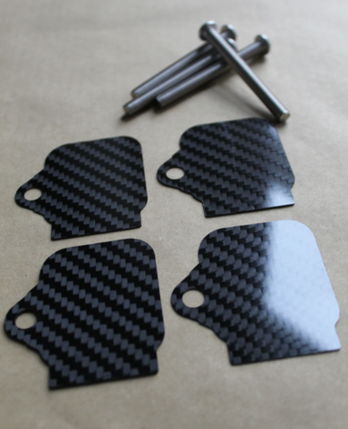 Carbon cover for 500 Abarth coils