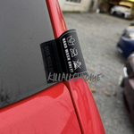 Etichetta lavaggio auto