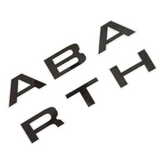 Abarth written on bumper grille