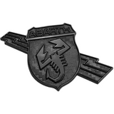 Logo Abarth metallo/abs