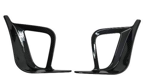 Flap convogliatore carbonio paraurti 595 restyling