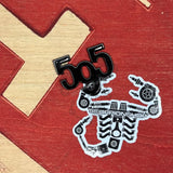 badge 595/695 595 / abs nero lucido Accessorio
