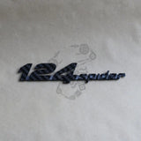 badge carbonio 124 Abarth - Accessorio