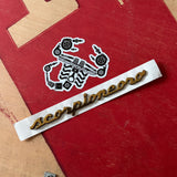 Badge 595 scorpion gold