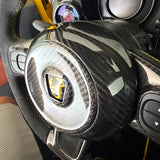 Cover clacson airbag 595 Abarth restyling