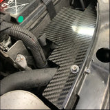 Copertura carbonio vano motore 500 Accessorio