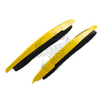 Cover abs flap paraspruzzi posteriori 595 abarth Giallo Accessorio