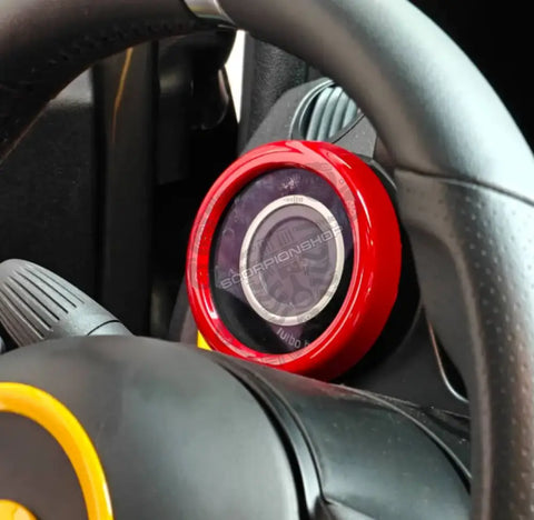 Cover abs manometro turbo 500 Rosso Accessorio
