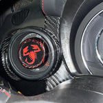 Cover carbonio alloggiamento manometro turbo 500 Accessorio
