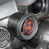 Cover carbonio alloggiamento manometro turbo 500 Accessorio