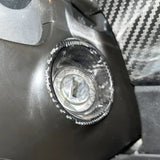 Cover carbonio cilindretto chiave Accessorio