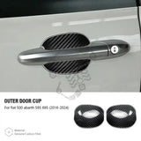 Cover carbonio incavo maniglia porta 500 - Accessorio