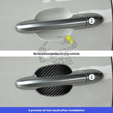 Cover carbonio incavo maniglia porta 500 - Accessorio