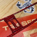 Cover carbonio radio cruscotto 500 abarth pre restyling Accessorio