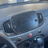 Cover carbonio radio navigatore 500 Abarth Accessorio
