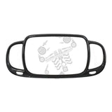 Cover carbonio radio navigatore 500 Abarth Completa / 5’’ / Nero classico Accessorio