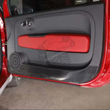 Cover carbonio resinato pannello porta 500 Accessorio