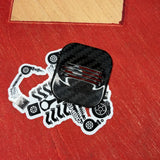 Cover carbonio speaker abitacolo 500 Accessorio