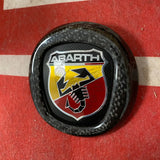 Cover carbonio stemma Grande Punto Abarth - Accessorio