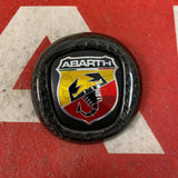Cover carbonio stemma Grande Punto Abarth - Accessorio