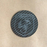 Cover carbonio stemmi Grande Punto Abarth - Accessorio