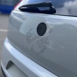 Cover carbonio stemmi Grande Punto Abarth - Accessorio