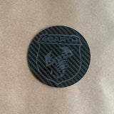 Cover carbonio stemmi Grande Punto Abarth - Accessorio