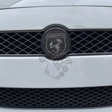 Cover carbonio stemmi Grande Punto Abarth - Accessorio