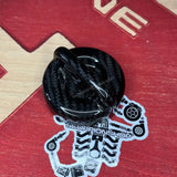 Cover carbonio tappi motore 500 olio motore / nero Accessorio