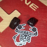 Cover carbonio ugelli tergicristalli 500 Accessorio