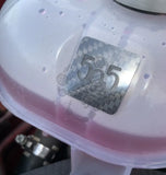 Cover carbonio vaschetta acqua abarth Accessorio