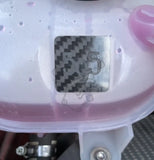 Cover carbonio vaschetta acqua abarth Accessorio