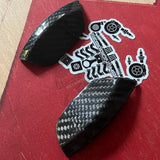 Cover lavafari xeno 500 Abarth Carbonio Accessorio