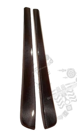 Estensione minigonne 500/595 Abarth Carbonio Accessorio