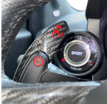 Estensione palette carbonio cambio volante mta 500 Abarth Accessorio