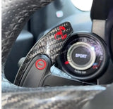 Estensione palette carbonio cambio volante mta 500 Abarth Accessorio