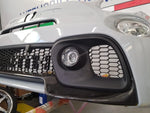 Estensione splitter paraurti 595 Abarth restyling carbonio finito Accessorio